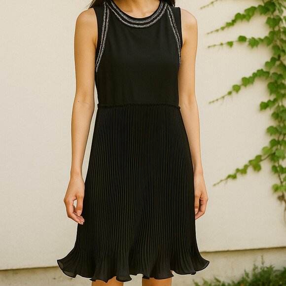 3.1 Phillip Lim 100% Silk Black Dress Size 2 quietluxury - Picture 1 of 9